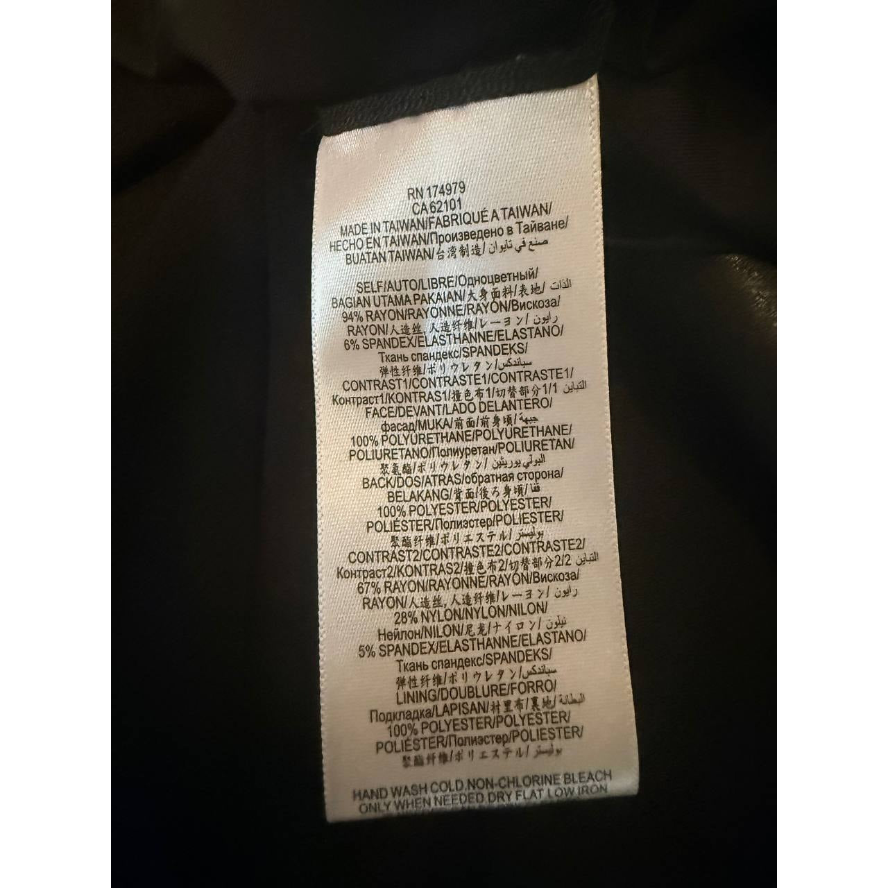 BCBG MaxAzria Black Asymmetric Midi Dress - Size Large - NWT