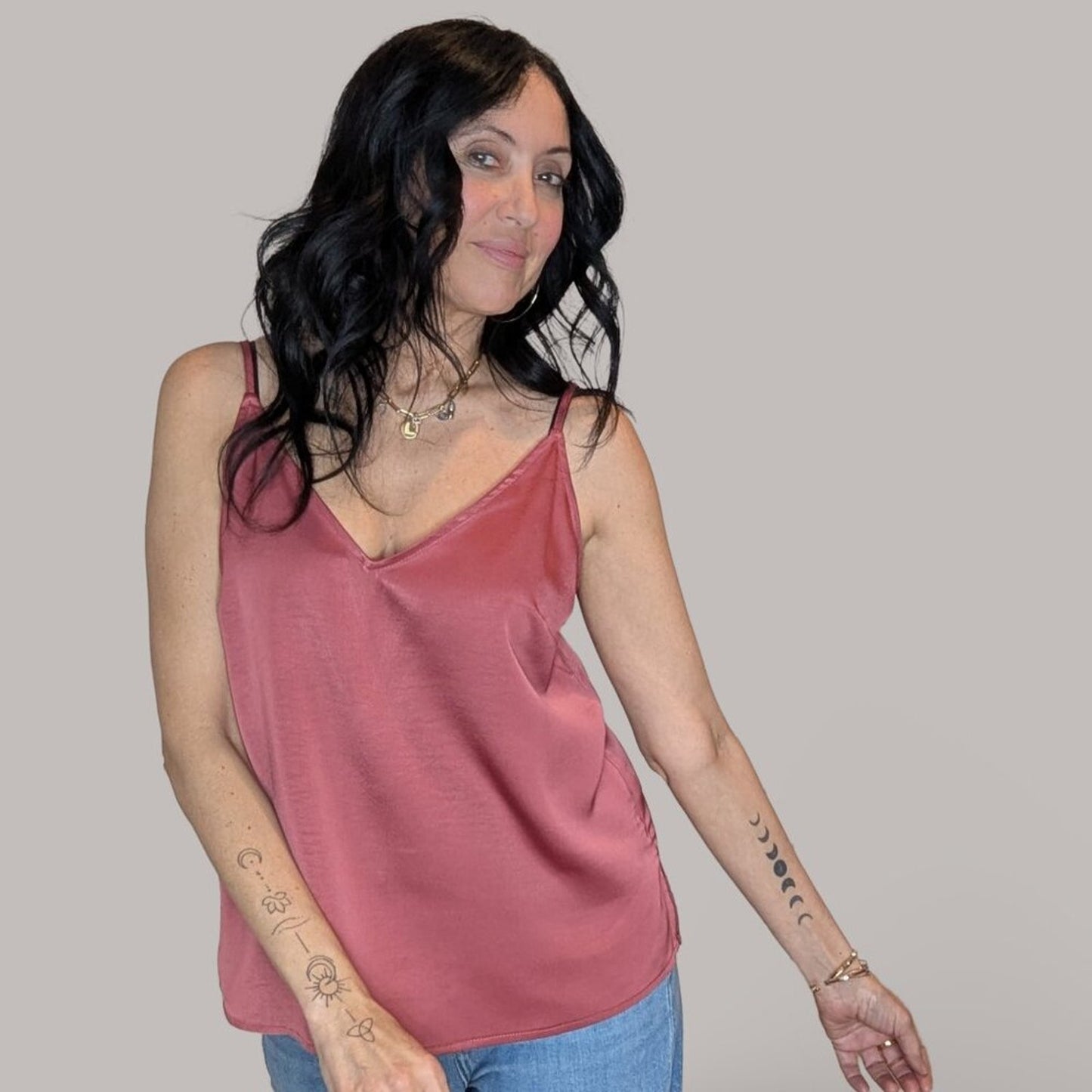 A New Day Rose Camisole - Medium