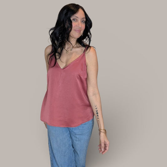 A New Day Rose Camisole - Medium