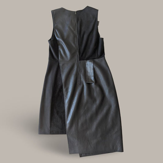 BCBG MaxAzria Midi Leather Dress - NWT - Size Large