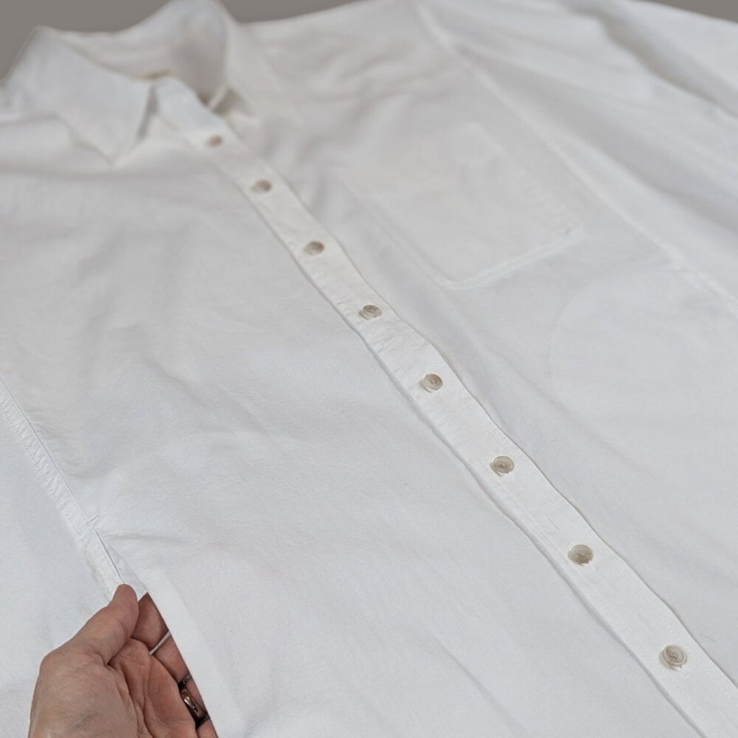 Universal Thread White Long Sleeve Coverup Duster - XXL