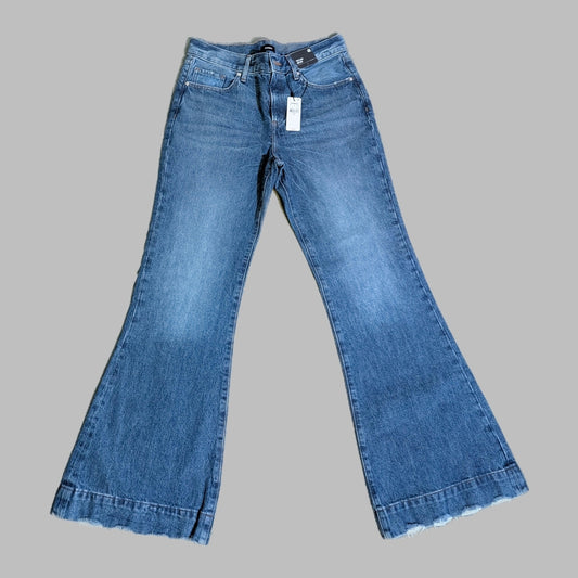 Express Blue Flared Jeans - Size 4R