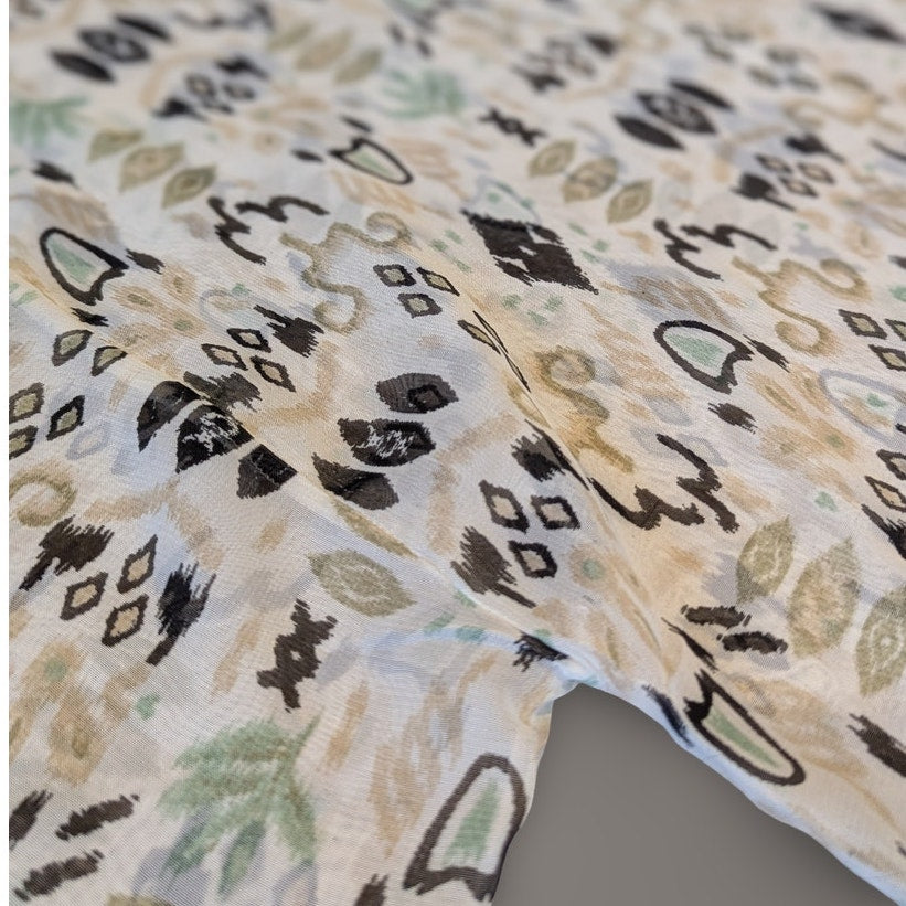 Sonoma Neutral Aztec Sheer Kimono - One Size