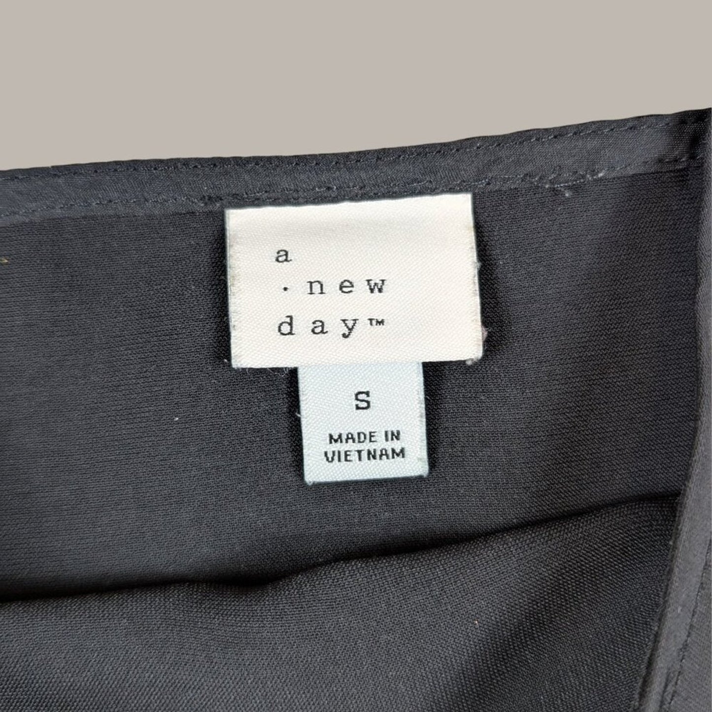 A New Day Black Spaghetti Strap Camisole - Small