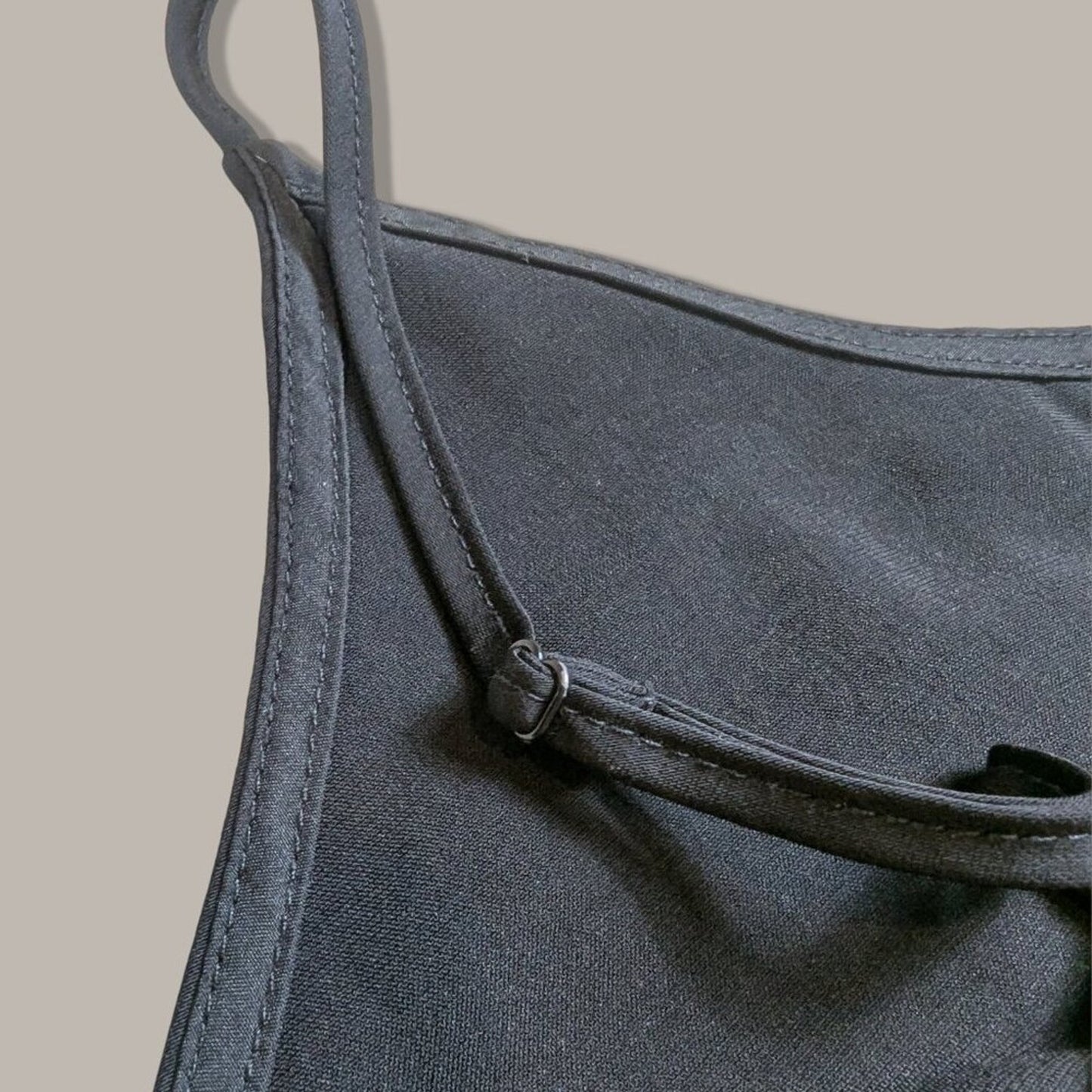 A New Day Black Spaghetti Strap Camisole - Small