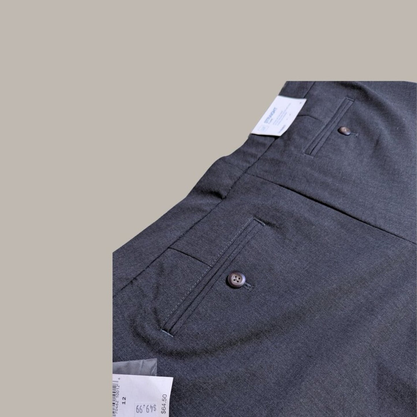 Women's Gap Grey Straight Flare Dress Pants - Size 12