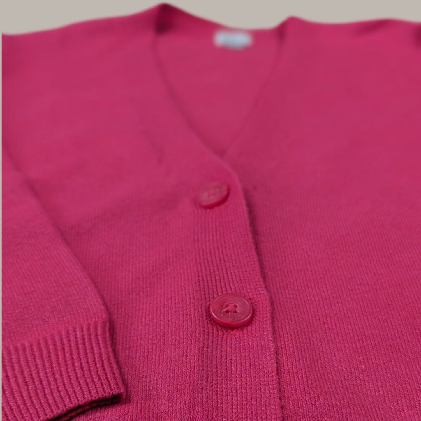 A New Day Bright Pink Cardigan Sweater - Medium