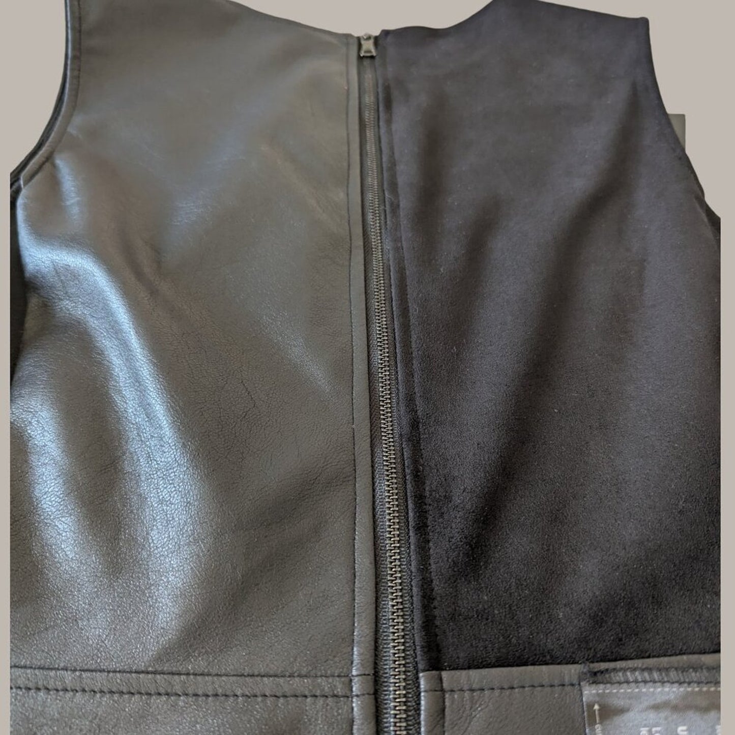 BCBG MaxAzria Midi Leather Dress - NWT - Size Large